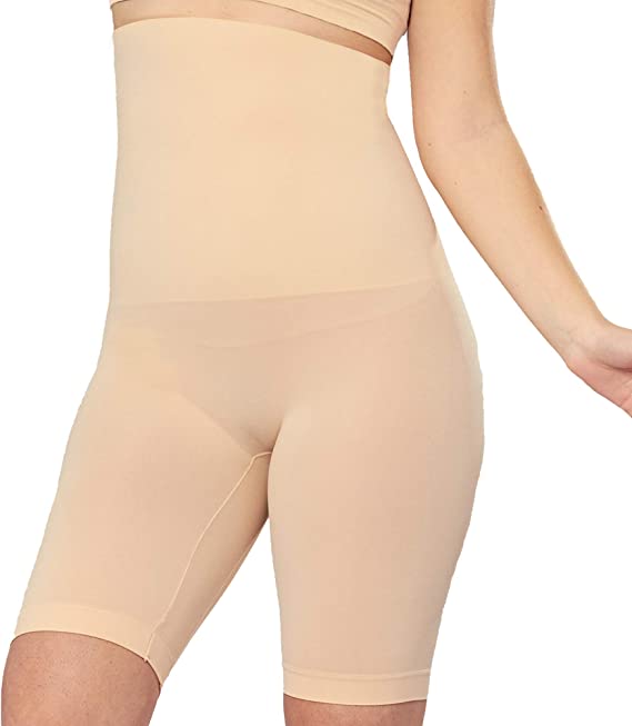 Pantaloncini Shaper corpo a vita alta Shapewear per le donne Tummy Control Thigh tecnologia dimagrante